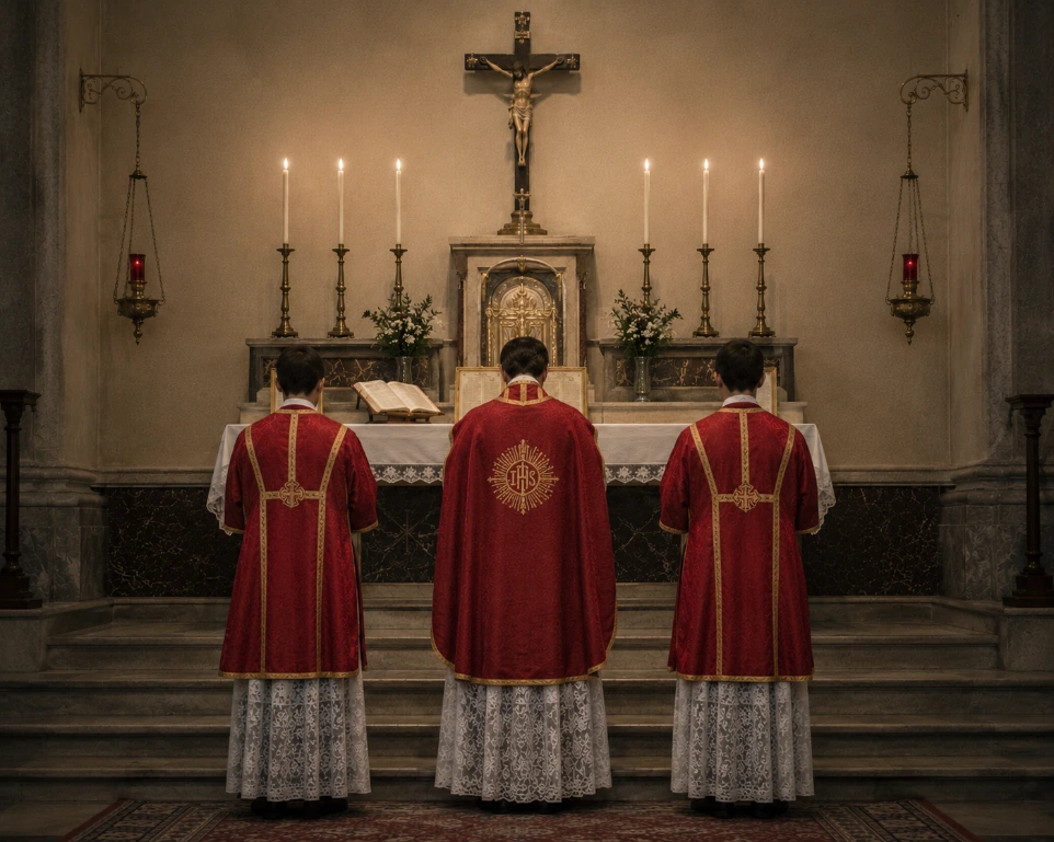 ornements pour messe solenelle