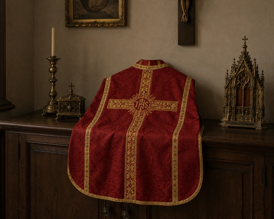 chasuble romaine, image d'illustration