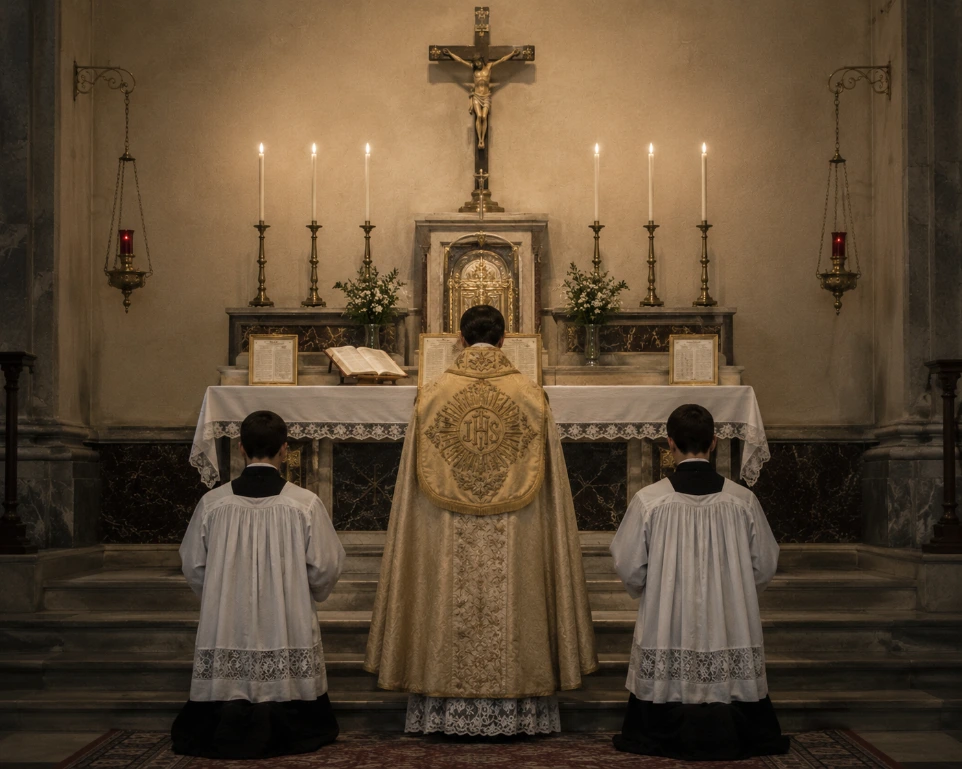 ornement pour messe du dimanche