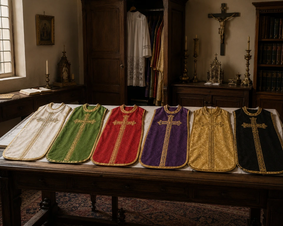 ensemble d'ornements de toutes les couleurs