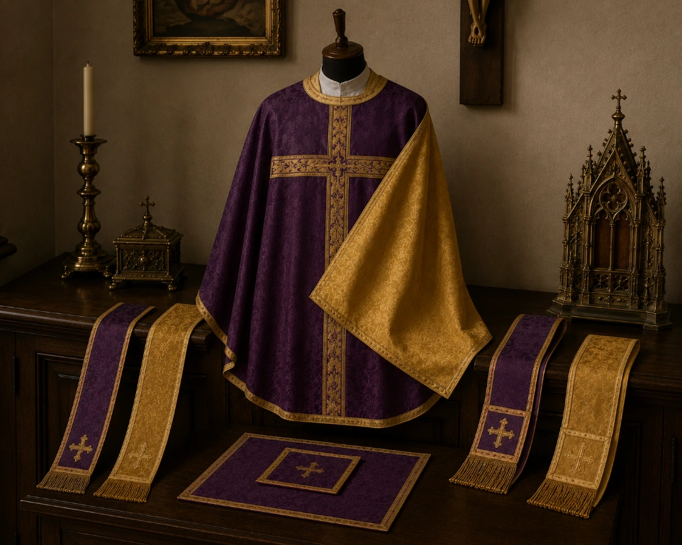 chasuble réversible